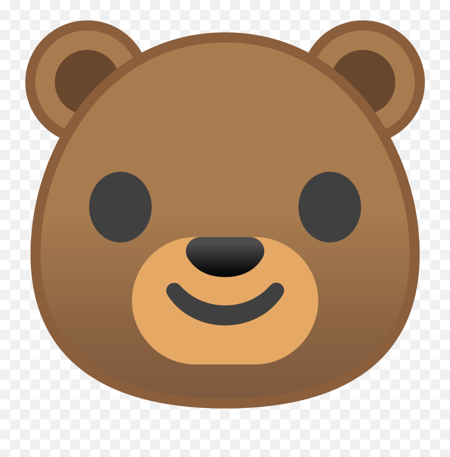 Bear Emoji - Bear Emoji Google,Bear Emoji