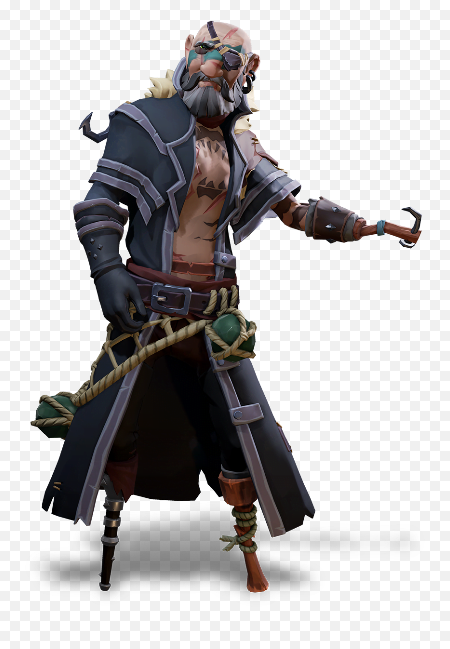 Sea Of Thieves - Sea Of Thieves Lost Treasures Sea Of Thieves Hunters Call Costume Emoji,Emoji Costume For Sale