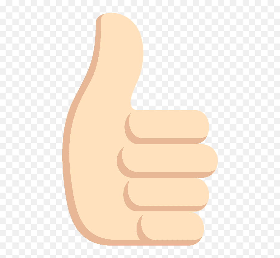 Thumbs Up Emoji Clipart - Thumbs Up Reaction Emoji,Thumbs Up Emoji Png