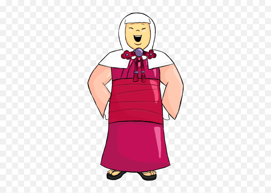 Everyoneu0027s Favorite Laughing Nun - Cartoon Clipart Full For Women Emoji,Animated Emoticon Rolling On Floor Laughing