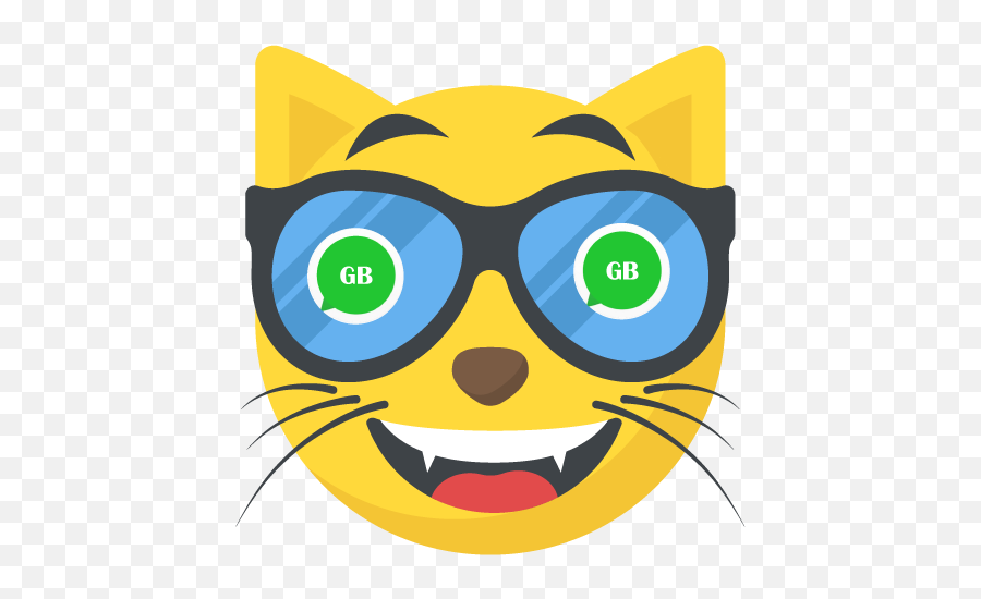 Apps - Cat Sunglasses Emoji Png,Nuevos Emojis De Gbwhatsapp