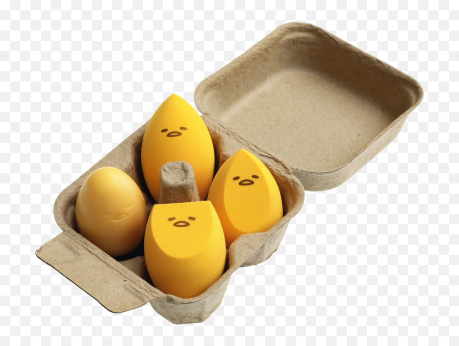 Gudetama Beauty Egg Set - Gudetama Beauty Products Emoji,Gudetama Emojis