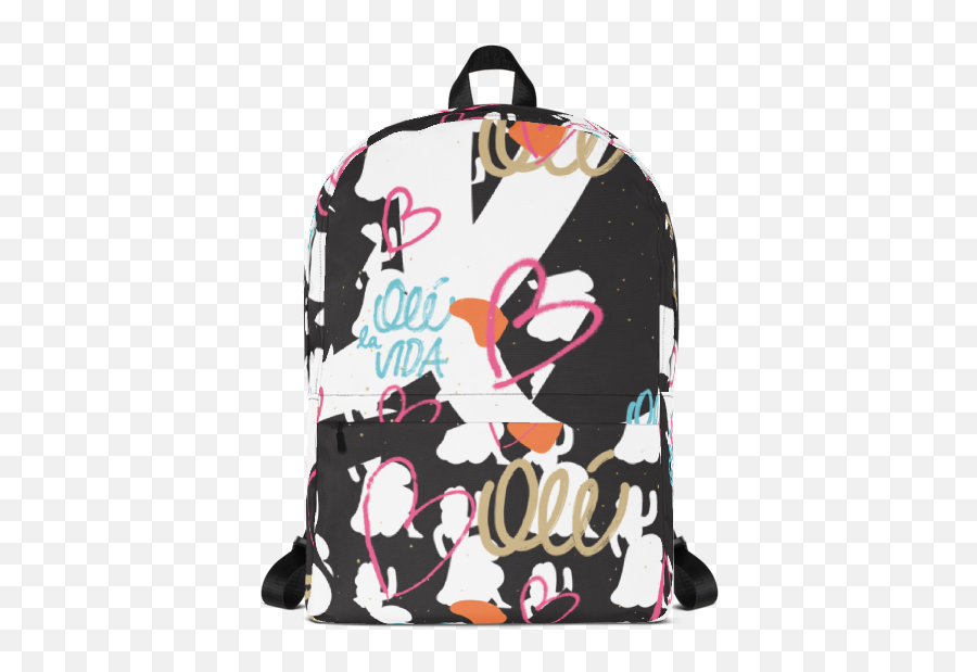 Mochila Con Estampado Olé La Vida Fert U0026 Dase Olé La Vida - Purple Butterfly Backpack Emoji,Mochilas Con Emojis