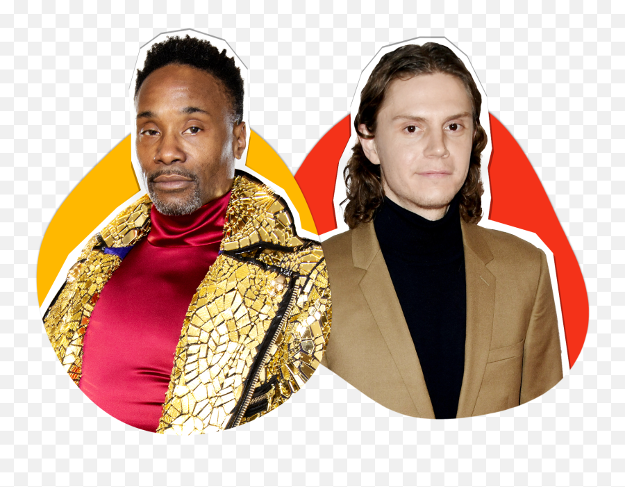 Billy Porter And Evan Peters On Building Boundaries And - Traditional Emoji,Actors Showing Emotion