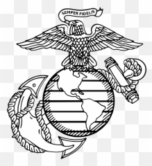 Eagle Globe And Anchor - Marine Eagle Globe And Anchor Emoji,Eagle Globe And Anchor Emoji