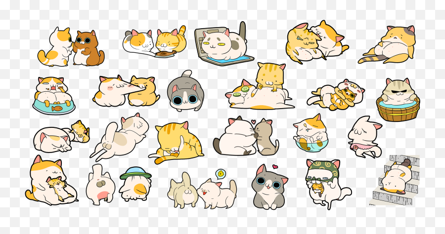 Wico Cat Sticker Emoji,:3c Emoticon Cat