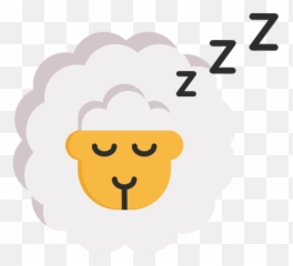Counting Sheep Flat - Happy Emoji,Emoji Heep