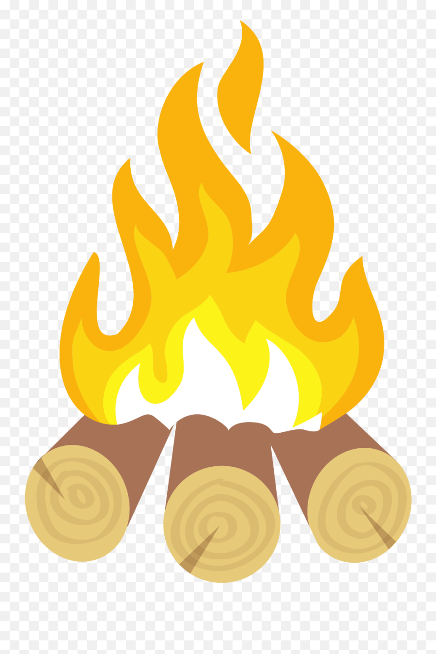 Fire Clip Art Cartoon Pile Transprent - Fire Cartoon Drawing Gambar Animasi Kayu Bakar Emoji,Cartoon Transparent Background Fire Flame Emoji