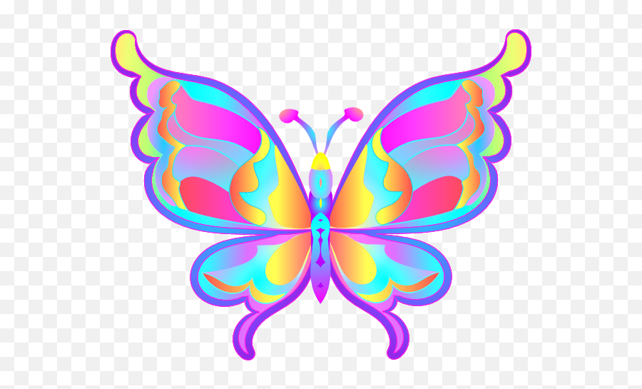 Random Girly Graphics All Non Animated Butterflies Emoji,Emotion Blutterfly