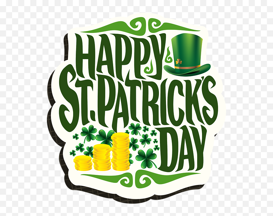 Happy St Patricks Day Ireland Luck Party Greeting Card For Emoji,St Patrick's Day Emoticons Iphone