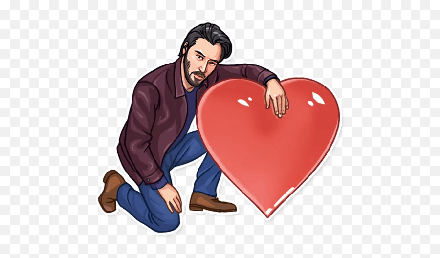 Keanu Reeves - Telegram Sticker Emoji,Keanu Reeves No Emotion Movie