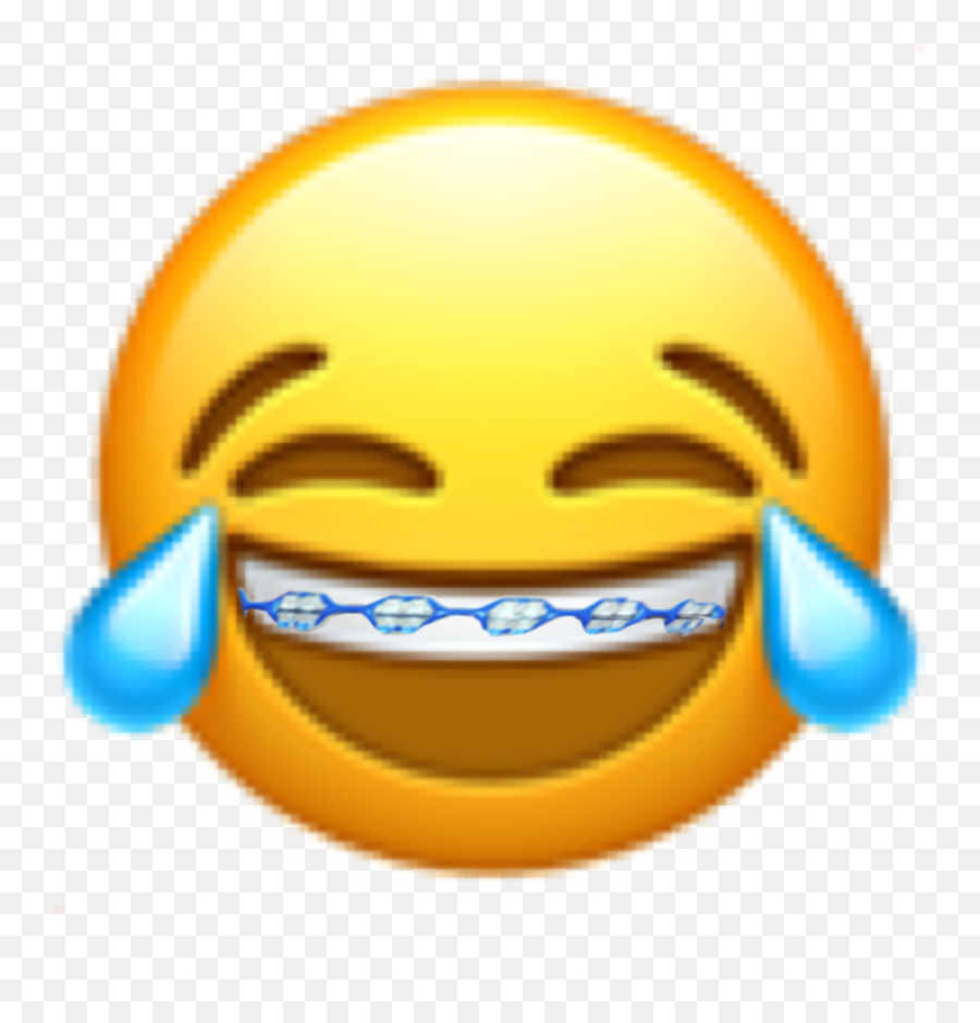 Iosemoji Ios Smiling Smile Sticker - Laughing Emoji Transparent,Smiling Emoji Meme