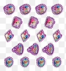 Shimmer And Shine Jewel Party Rings Pk18 Just Party - Shimmer And Shine Rings Emoji,Jewel Emoji