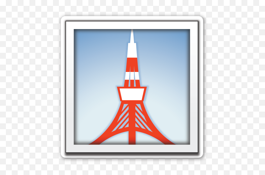 Tokyo Tower - Emoji Tokio,Tower Emoji