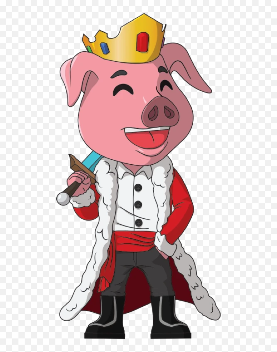 Technoblade - Pig King With A Sword Emoji,Pig Emoji Shirt
