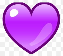 Purple Heart Emoji Png U0026 Free Purple Heart Emojipng - Purple Heart Emoji Transparent Background,Heart Emojis