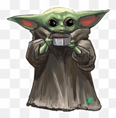 Star Wars Baby Yoda - Baby Yoda Png Art Emoji,Star Wars Emoji Yoda