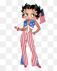 Disney Coloring Pages Coloring Pages - Betty Boop Emoji,Bikini Girl American Flag Emoji