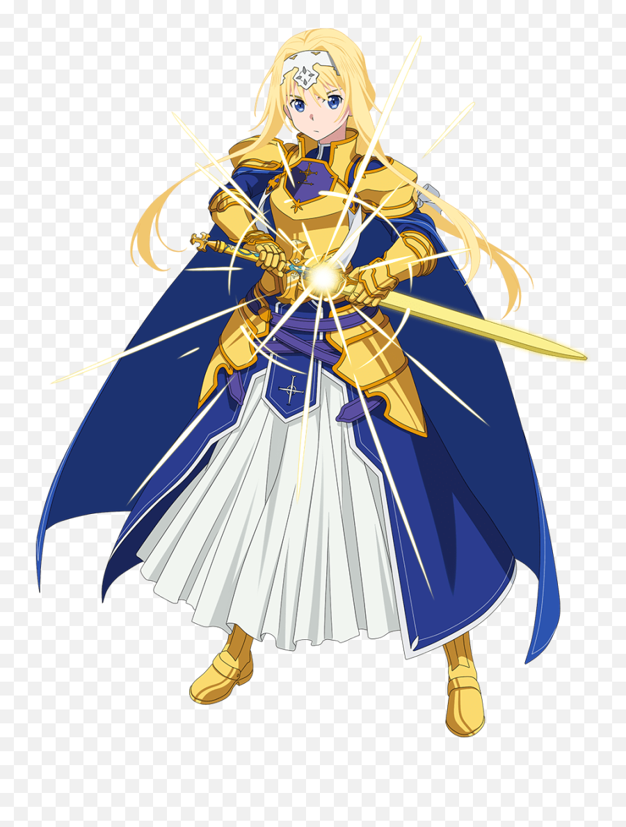 Orderly Knight - Sword Art Online Memory Defrag Alice Outfit Emoji,Asuna Emoji