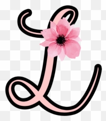 Letter L Alphabet Sticker - Girly Emoji,Letter L Emoji