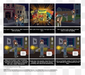 2nd Grade - Story Board Of The Poem The Raven Emoji,Emotions Of Eating Radiowest