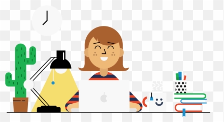 Wellbeing In The Workplace - Employee Working Cartoon Transparent Emoji,Fat Girl Emojis