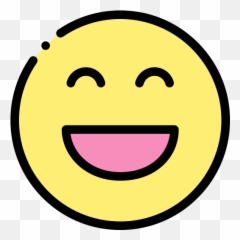 Laughing - Free Smileys Icons Emoji Preto E Branco Png,Laughing Until Crying Emoji