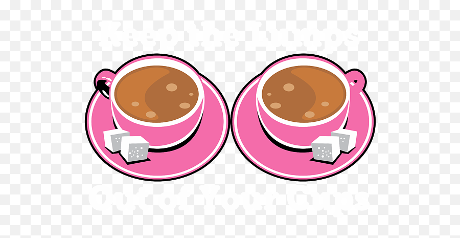 Naughty Breast Cancer Awareness Art For Women Dark Coffee Mug - Saucer Emoji,Bald Women Emoticons Breast Cancer