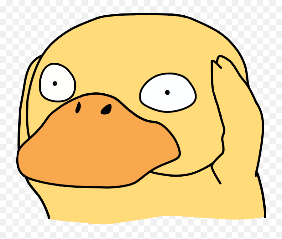 The Most Edited - Shook Duck Emoji,Yeontan Emoticon