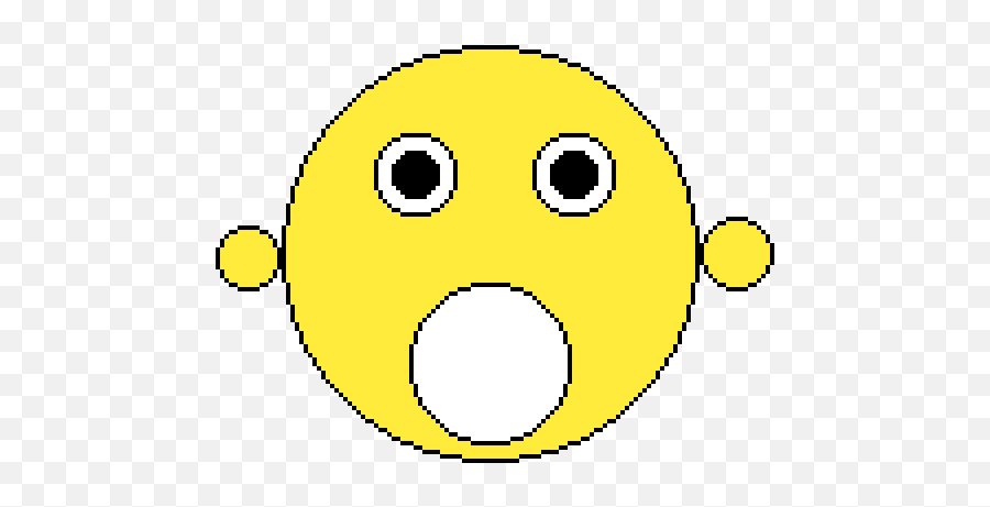Pixilart - O Face By Hypegamer360 Iase Bhopal Emoji,O( Emoticon