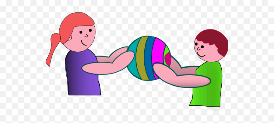 Children Sharing Clip Art - La Importancia Del Niño Emoji,Clip Art Sharing Emotion