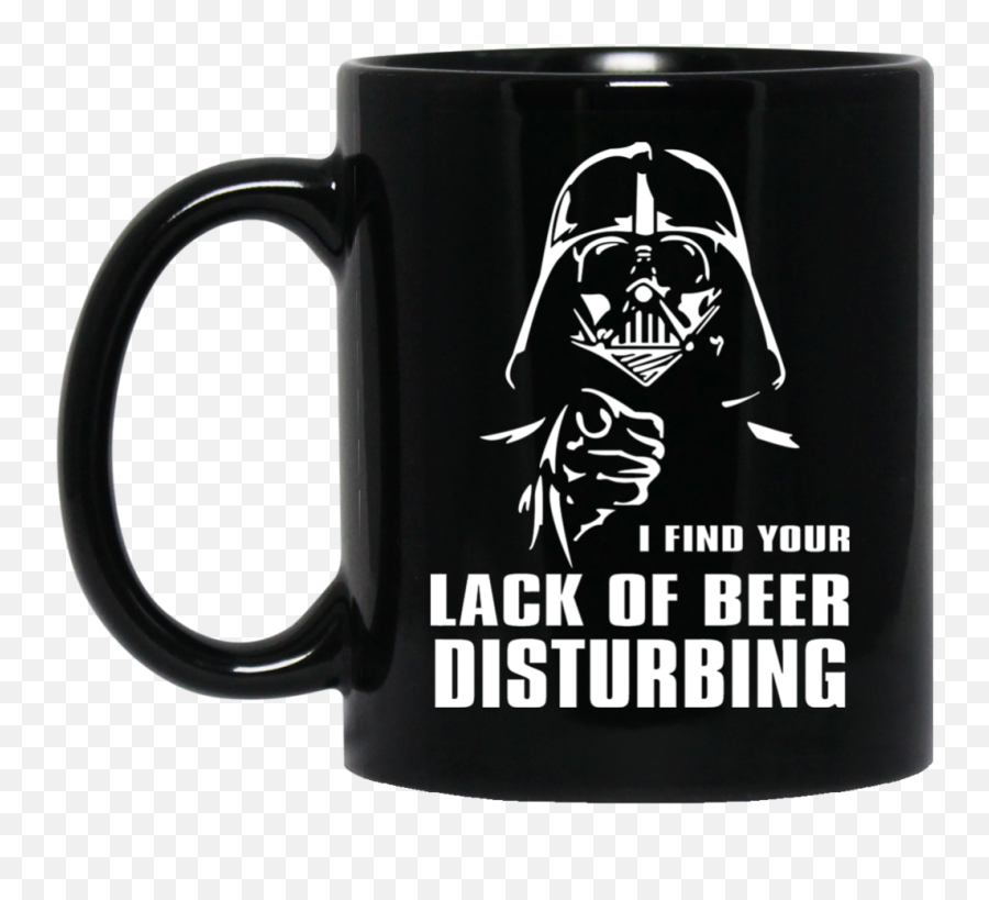 Beer Disturbing Coffee Mug Tea Mug - Darth Vader Emoji,Darth Vader Emotion Mug