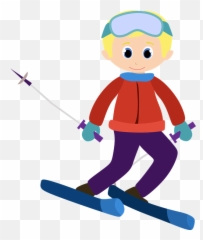 Vacation Items - Skiing Clip Art Png Emoji,Facebook Emoticon Skis