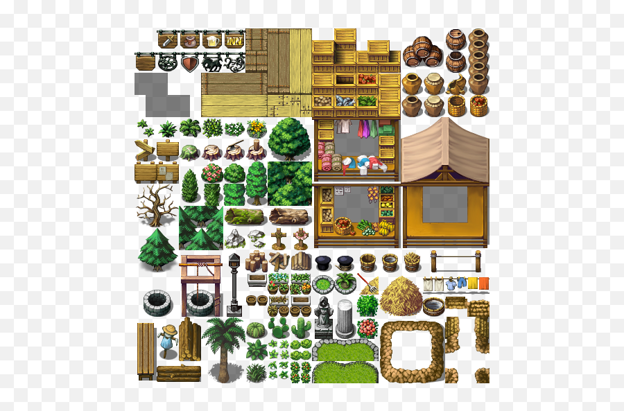 Tileb - Rpg Maker Tilesets Emoji,Vx Ace Emoticon Tilesets