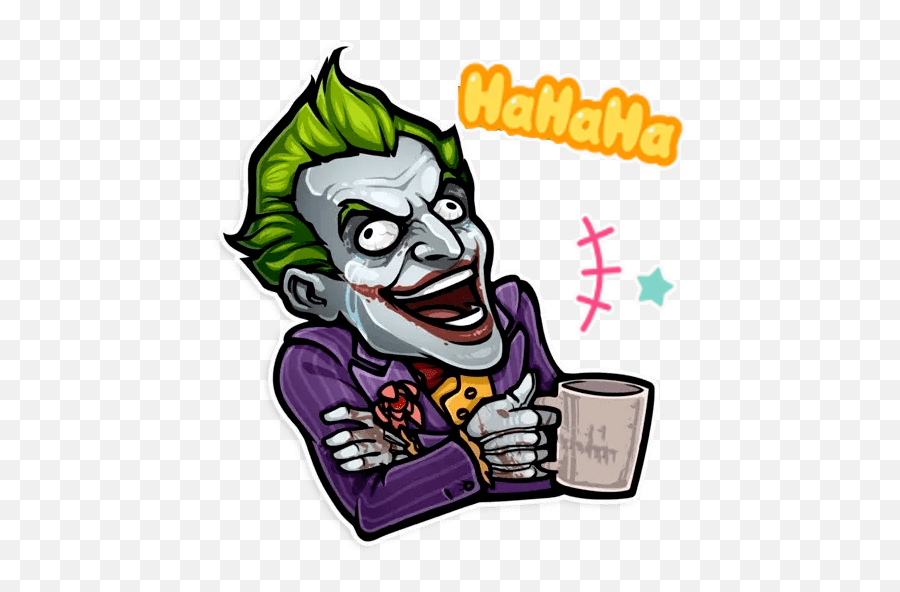 Updated - Joker Stickers Pack Telegram Emoji,How To Get Clown Emoji Android