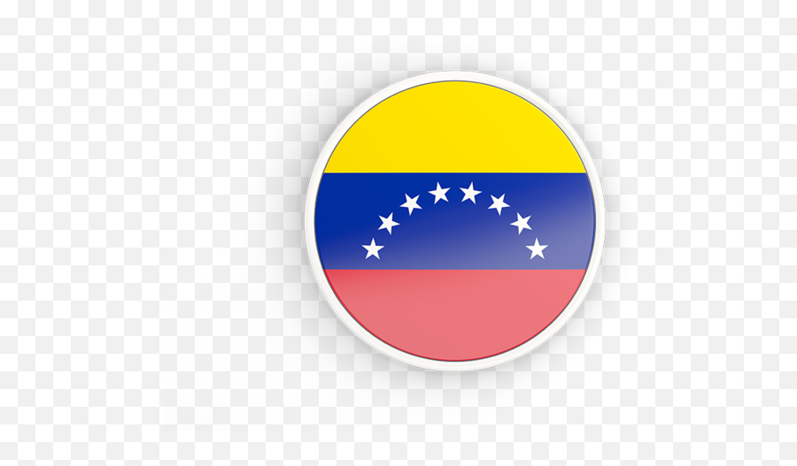 Venezuela Flag Symbol - Venezuela Round Flag Icon Emoji,Venezuelan Flag Emoji