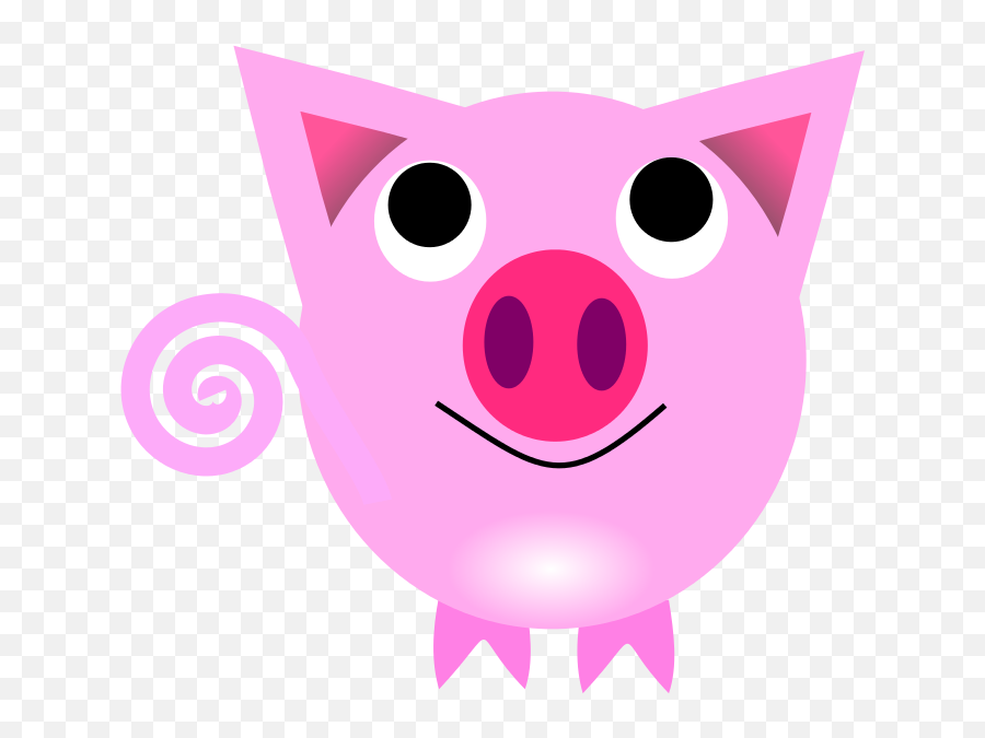 Httpsfreesvgorgyellow - Ribbonvector 05 20141024t0200 Chinese Zodiac Pig Cliparts Free Emoji,Leaf And Pig Emoji