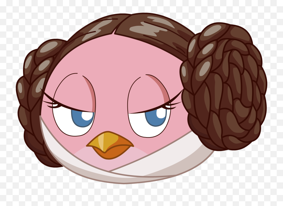Angry Birds Star Wars Pink By Lavagasm On Newgrounds 62qcjj - Angry Birds Leia Emoji,Big Angry Bird Facebook Emoticon