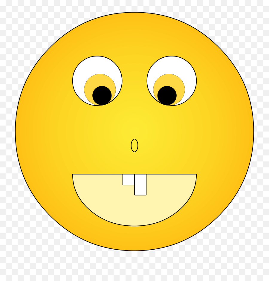Smile Broken Tooth Bucktooth - Free Image On Pixabay Happy Emoji,Puzzled Emoticon