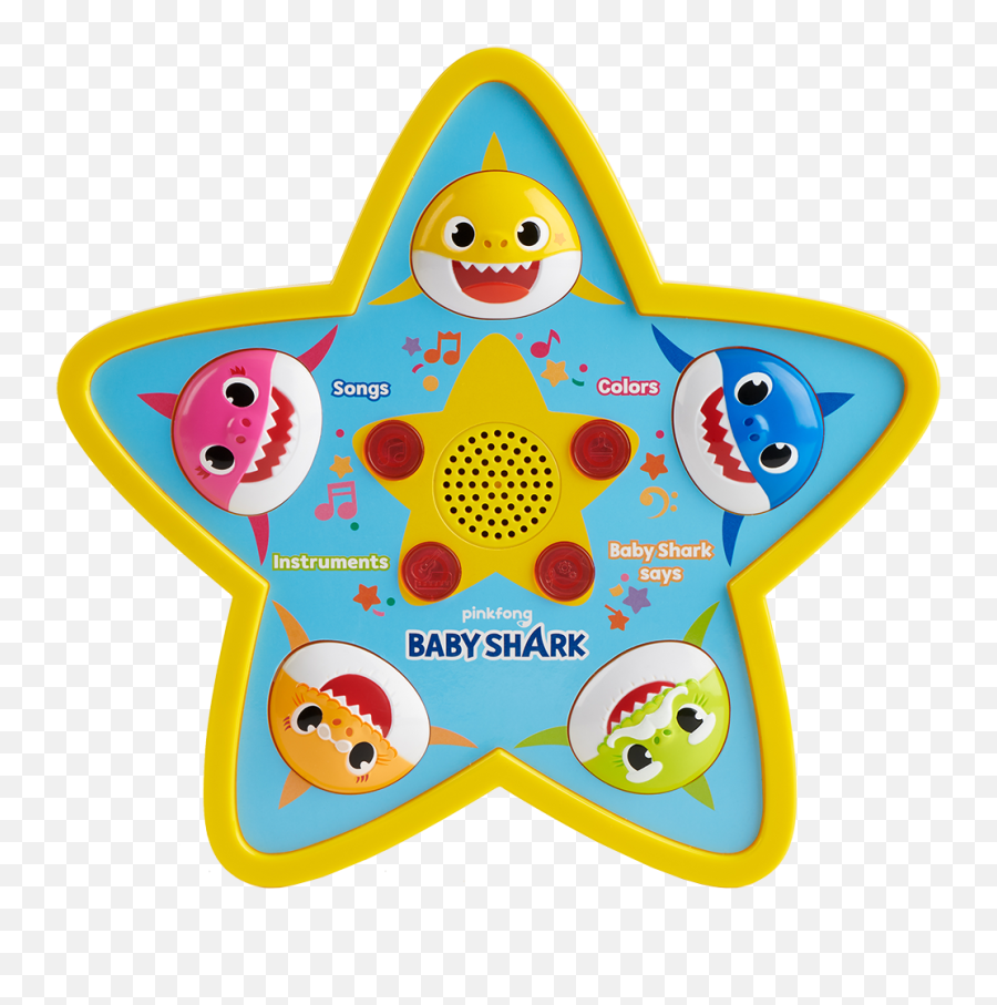 Pinkfong Baby Shark Toys - Baby Shark Musical Playpad Emoji,Musical Emoticon Toy