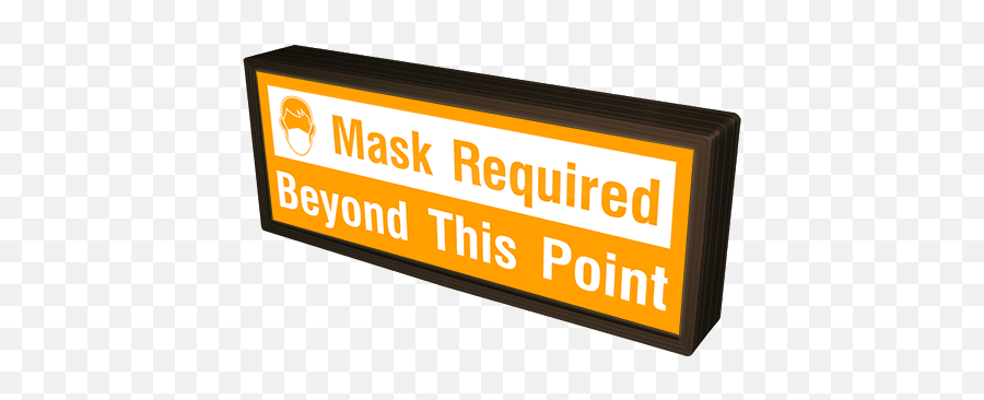 55283 Sblf718w - N928o1224vdc Mask Required Beyond This Point W Face Mask Symbol 1224 Vdc Emoji,Not Sure Face Text Emoticon