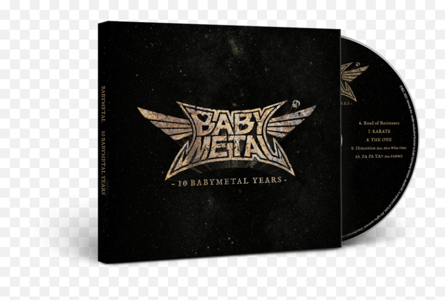 Babymetal - 10 Babymetal Years Digipak On Earmusic Emoji,Alice Emotion Cd