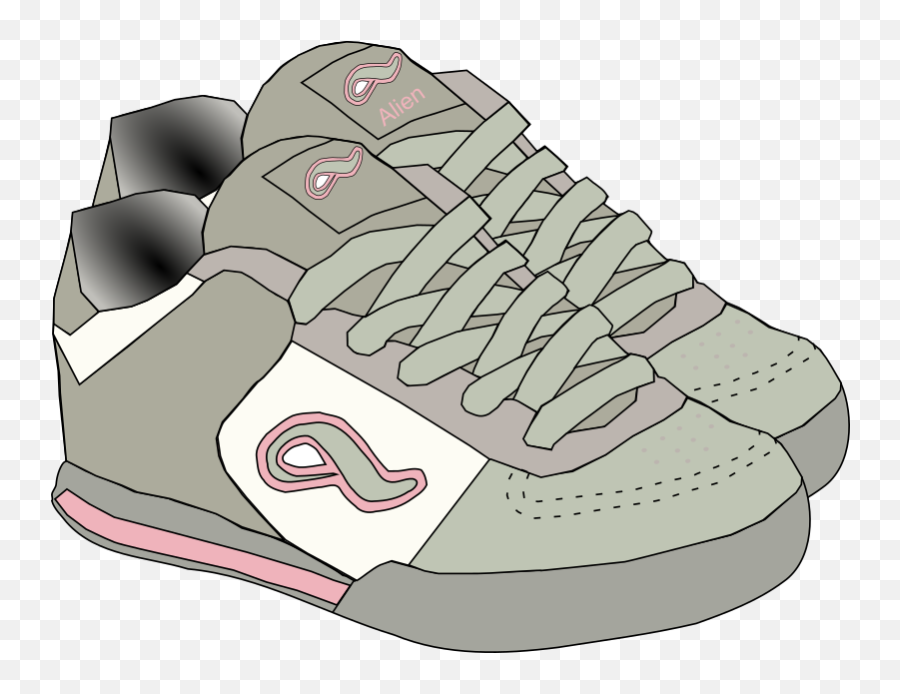 Openclipart - Clipping Culture Shoes Clip Art Emoji,Emoji High Top Sneakers