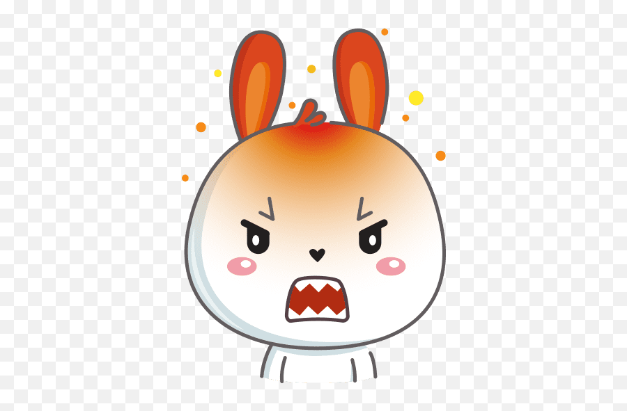Vk Sticker 36 From Collection Rabbit Download For Free Emoji,Pictures Of Rabbit Emojis