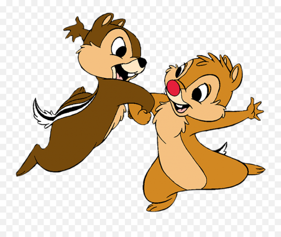 Chipmunk Clipart Bambi Character - Transparent Chip And Dale Png Emoji,Bambi Emoji