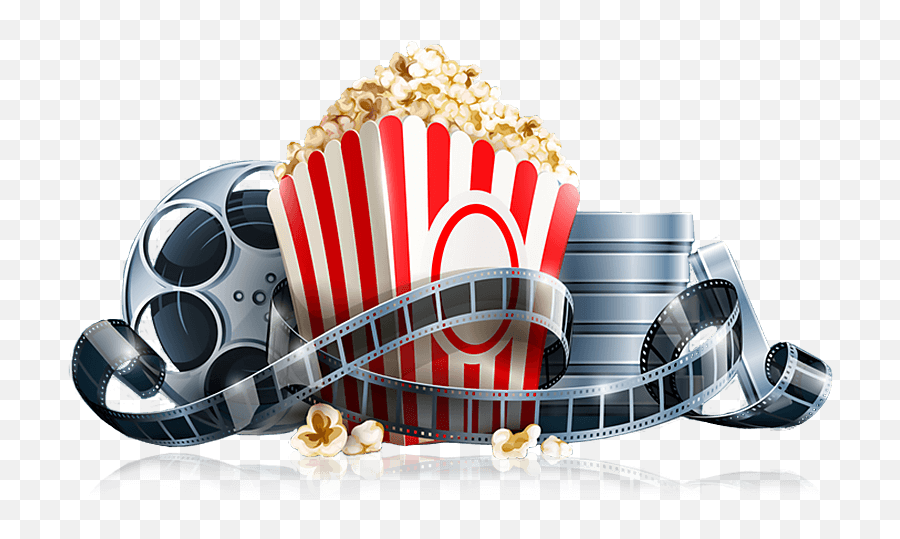 Movie Clipart Movie Trailer Picture 1691614 Movie Clipart - Movie Reel And Popcorn Png Emoji,Emoji Movie Trailer 2017