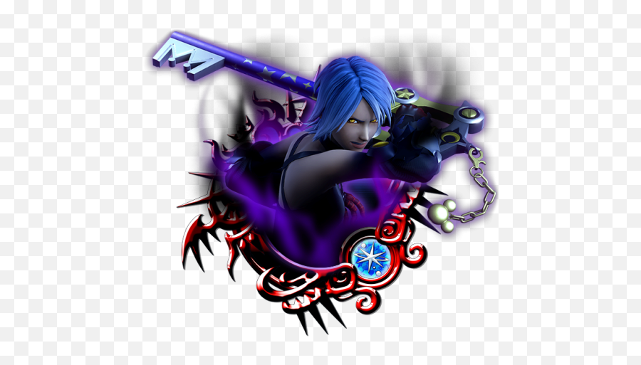 Kingdom Hearts Iii Aqua Key Blade Cosplay Weapon Prop Emoji,Steins Gate 0 Line Emoticons