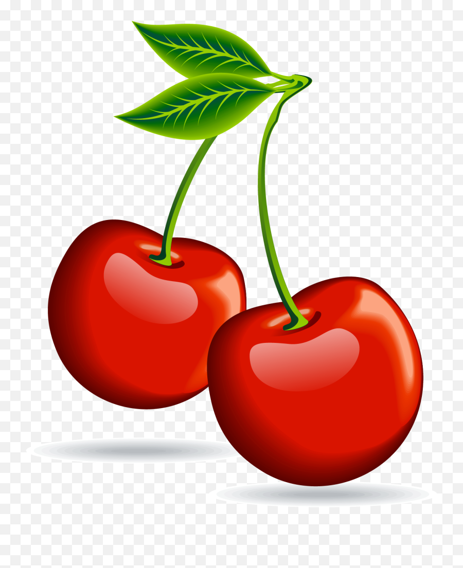 Cherries Clipart Cherries Transparent - Cherry Png Clipart Emoji,Cherry Cherry Cherry Emoji