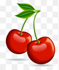 Cherries Clipart Cherries Transparent - Cherry Png Clipart Emoji,Cherry Cherry Cherry Emoji