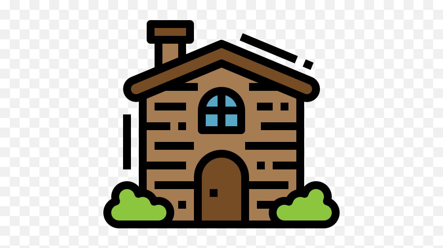 Cottage - Free Buildings Icons Emoji,House Tre Emoji